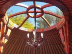 Roof of yurt